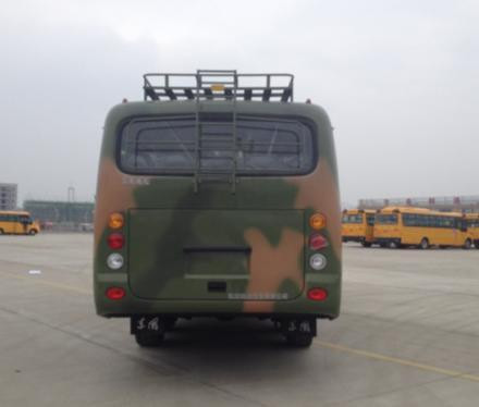 Off Road Tire Żołnierze Autobus transportowy Pojazdy wojskowe Las 6x6 Autobus pasażerski 190HP 30 miejsc