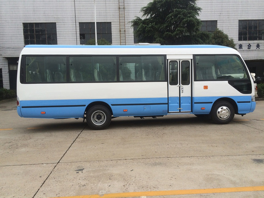 Diesel Coach Coaster Bus 30 miejsc Van Bus 140 KM Ręczna skrzynia biegów Klimatyzacja Lodówka