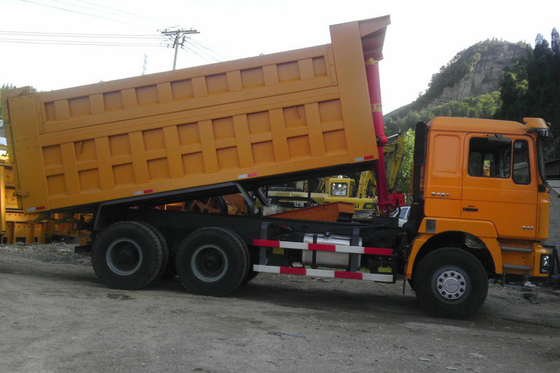 Inżynieria górnicza 40Ton Heavy Dump Truck F3000 Shacman 6x4 Diesel Power 10MT Max Gradeability 30%