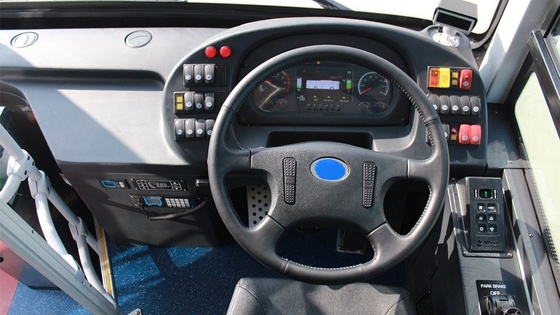 Elektryczne autobusy miejskie z kierownicą po prawej stronie Niskopodłogowy autobus 10,5 m New Energy 24-osobowy