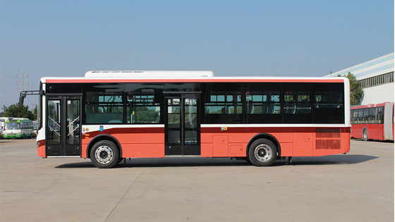 Elektryczne autobusy miejskie z kierownicą po prawej stronie Niskopodłogowy autobus 10,5 m New Energy 24-osobowy