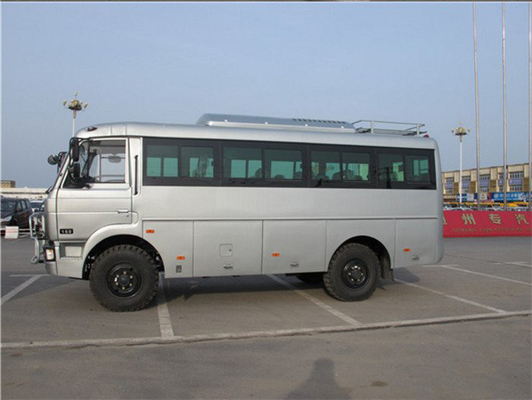 Autokar terenowy z pełnym napędem 4x4 Diesel Cummins Silnik terenowy autokarowy autobus 29 miejsc