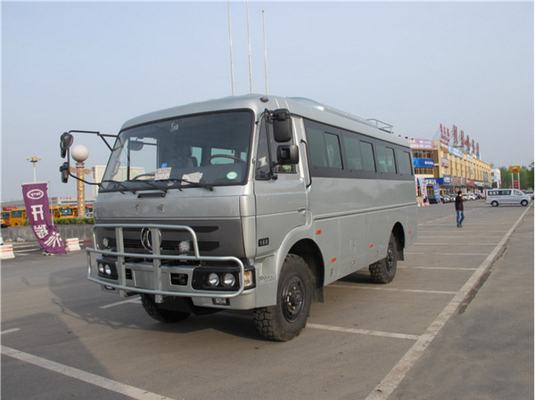 Autokar terenowy z pełnym napędem 4x4 Diesel Cummins Silnik terenowy autokarowy autobus 29 miejsc