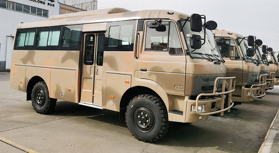 Pojazdy terenowe Dongfeng 4x4 6x6 Autobus terenowy 6,7 m Nadwozie Ręczna skrzynia biegów