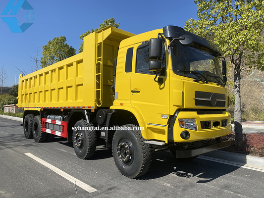 Wydobycie Ciężkie wywrotki Logowanie Transport 50-tonowa wywrotka 8x4 12-kołowy silnik Diesla