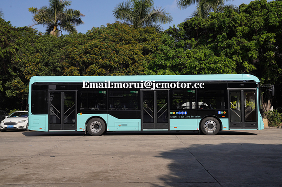 12m Certyfikat normy UE Elektryczny autobus miejski Niskopodłogowy przedni tylny hamulec tarczowy Moc silnika 239 kW