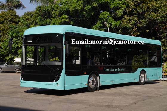 12m Certyfikat normy UE Elektryczny autobus miejski Niskopodłogowy przedni tylny hamulec tarczowy Moc silnika 239 kW