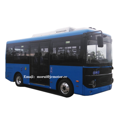 Last Mile 6m Mini Electric City Bus Zero Emission Standard UE Silnik z napędem bezpośrednim Moc szczytowa 160 kW