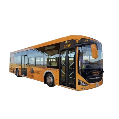 80 pasażerów Elektryczne autobusy motorowe z mniej niż 10 m odległości hamowania