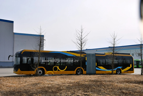 18m Główny BRT FCV Elektryczny autobus publiczny 155 pasażerów 350km