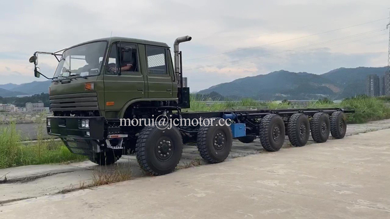 Wojskowe 12 kół z napędem pełnym sześcioma ośmiami ciężarówki terenowej podwozie 12x12 Transporter Erector Launcher