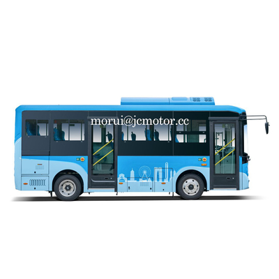 Dostosowany 6,7m BEV Electric City Bus 10-28 miejsc ZEV 300km Transport pasażerski miejski