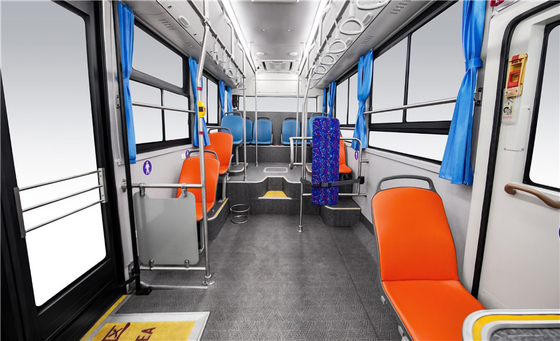 Niestandardowy 7m ZEV Electric Public Bus 22 miejsc pełne ładunek 250km