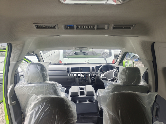 Zindywidualizowany Antigua i Barbuda RHD Electric City Mini Bus HIACE Model 18 miejsc 300km zasięg mileage