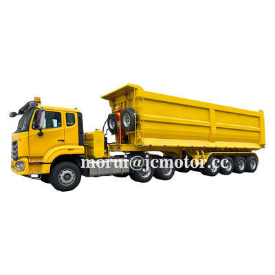 Dongfeng ciężki ciężarówka 6X4 ciągnik 100tony tipper przyczepa górnicza 50Cbm