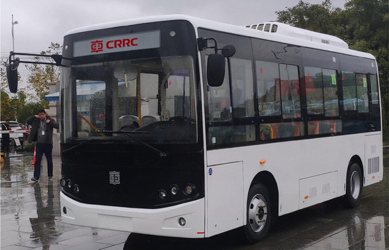 6,5-metrowe w pełni elektryczne autobusy miejskie 16 miejsc Rozstaw osi 3300 mm Dostosowany kolor