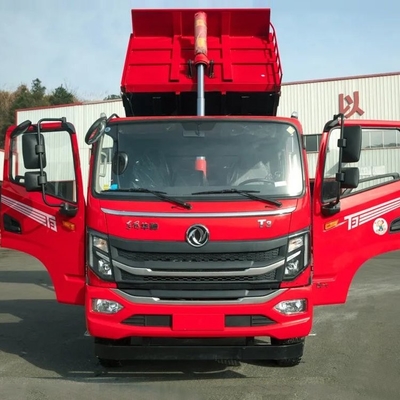 GVW 165HP Ciężarówka z silnikiem Diesla Wywrotka 4x2 18 ton Rozstaw osi 3550mm