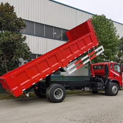 GVW 165HP Ciężarówka z silnikiem Diesla Wywrotka 4x2 18 ton Rozstaw osi 3550mm