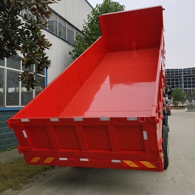 GVW 165HP Ciężarówka z silnikiem Diesla Wywrotka 4x2 18 ton Rozstaw osi 3550mm