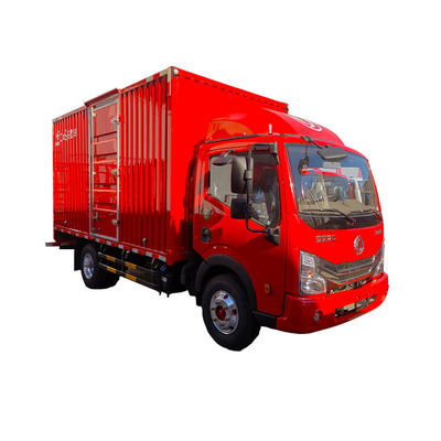 Diesel Box Van Cargo Truck DMC 5,5 - 7,5 T Szerokość kabiny 2030 mm Silnik YUCHAI