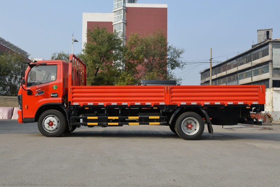 DongFeng DFAC 4x2 Column Plate Cargo Medium Truck 190HP Silnik YUCHAI Duża tonowa tylna oś