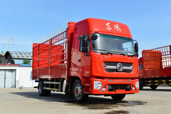 Dostawa ogrodzeń Ciężarówka do transportu ładunków DongFeng D9K 4x2 Pojedynczy rząd