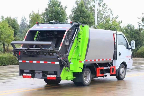 Transport śmieci Miejska ciężarówka sanitarna Dongfeng 70kw 95hp Emisja Euro 6