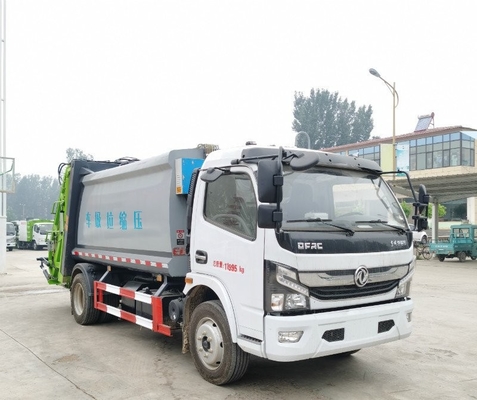 Miejska ciężarówka sanitarna DongFeng z pojedynczą kabiną 165 KM z napędem 4x2 z lewej strony