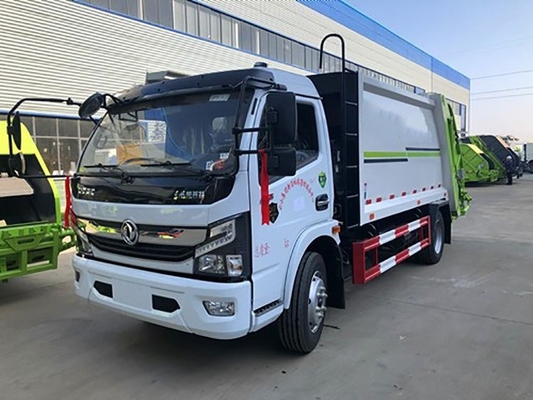 Miejska ciężarówka sanitarna DongFeng z pojedynczą kabiną 165 KM z napędem 4x2 z lewej strony