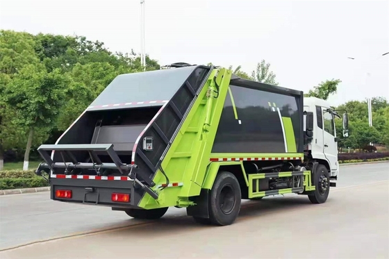 Średnia ciężarówka do zbierania śmieci 210 KM 14 Cbm Ładowność 7500 kg