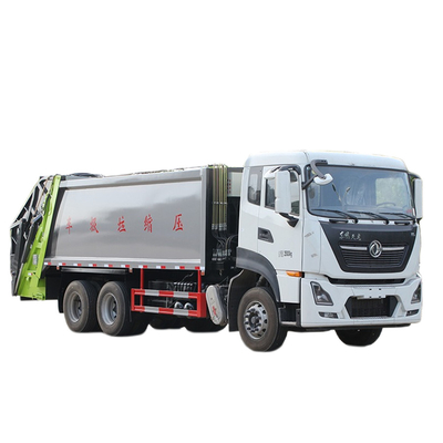 Ciężka komunalna ciężarówka sanitarna 6x4 18 Cbm Truck 10Ton Pojazdy do zbiórki odpadów