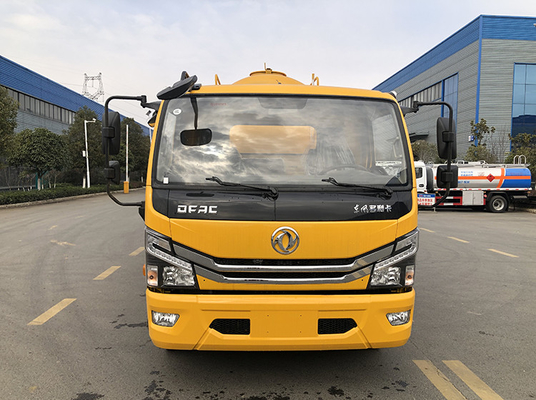 Dongfeng Odsysanie ścieków Miejska ciężarówka sanitarna 9,5 Cbm 4 ton ładunku