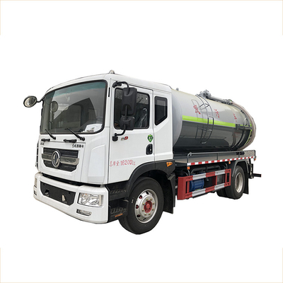 Średnia ciężarówka ssąca kału 11,5 CBM Diesel 200 HP Cysterna ssąca do ścieków