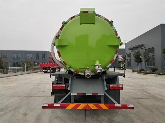 Średnia ciężarówka ssąca kału 11,5 CBM Diesel 200 HP Cysterna ssąca do ścieków