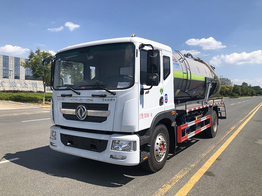 13.2 Cbm Miejska ciężarówka sanitarna 15 - 20T Cysterna z odsysaniem ścieków