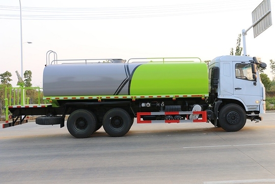 Podwójna oś tylna do podlewania dróg Heavy Duty 6x4 16 Cbm 14470kg Tank