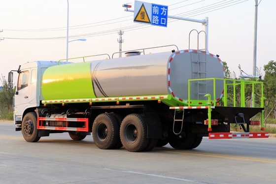 Podwójna oś tylna do podlewania dróg Heavy Duty 6x4 16 Cbm 14470kg Tank