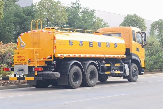 Ciężki 6x4 290HP Miejski wózek sanitarny Instrukcja 9MT 20cbm Pojazd tryskaczowy