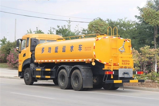 Ciężki 6x4 290HP Miejski wózek sanitarny Instrukcja 9MT 20cbm Pojazd tryskaczowy