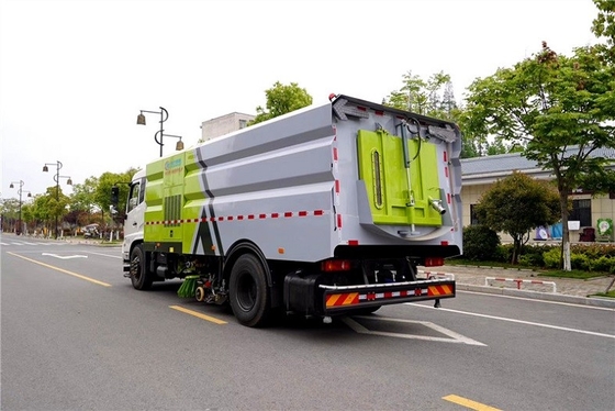 16 CBM Miejska ciężarówka sanitarna Rozstaw osi 5000 mm 210 KM Ciężarówka do czyszczenia zamiatarek