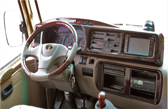 Power Doors Coaster Buses 7M Business Diesel 10 - 23 Seats Luxury City Bus