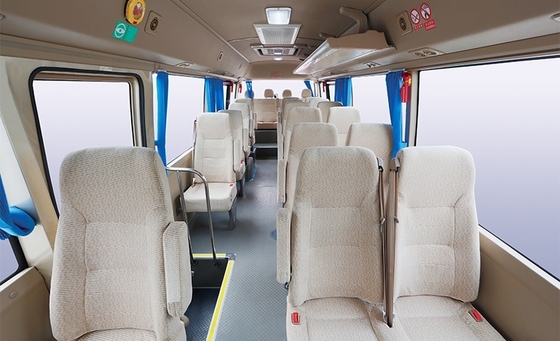 Przebieg 375 km Pure Electric Bus Left Steering EV Luxury Coach Bus