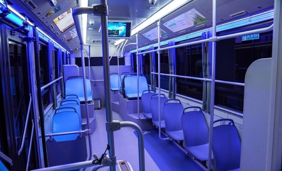 Bezpieczeństwo ruchu drogowego Luksusowe elektryczne autobusy publiczne 27 miejsc Przebieg 317 km 69 km/h