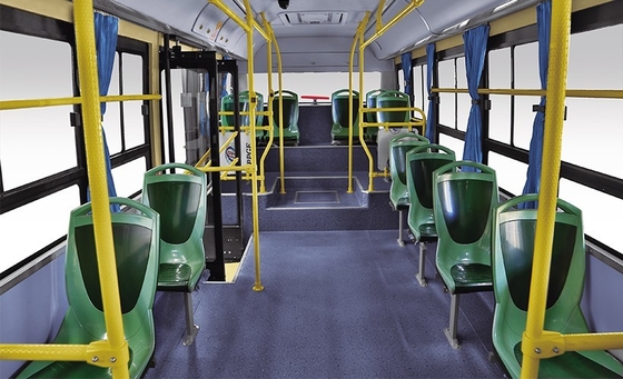 Pure Electric New Energy Bus 24 miejsca Oś specjalna 69 km/h Miejski autobus wahadłowy