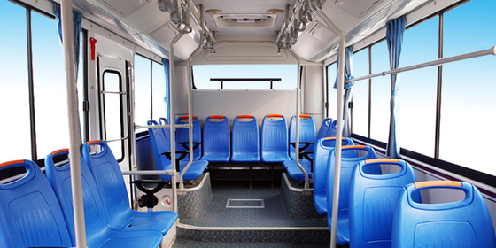 Krótkodystansowy miejski elektryczny autobus pasażerski 23 miejsca 6,7 ​​m Przebieg 100 - 150 KM