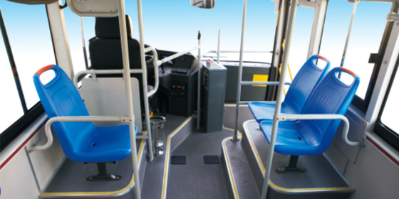8m pasażerskie miejskie elektryczne autobusy miejskie 15 - 29 miejsc 150 - 180 km Przebieg