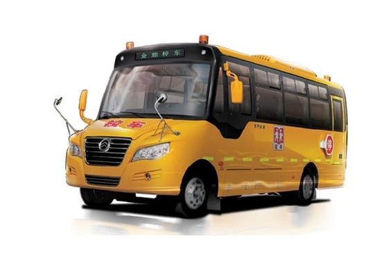 Autobus wahadłowy z silnikiem wysokoprężnym 85 kW 80 km / h Żółty transport autobusowy 24 - 32 miejsca