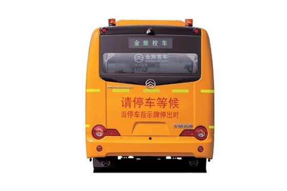 7,9 m Student Shuttle Bus 24 - 45 miejsc 140 KM Silnik Diesla Żółty autobus szkolny