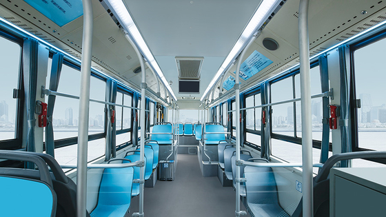 EV 36-osobowy luksusowy autobus miejski 10m Rozstaw osi 5100mm Przebieg 300 - 400km